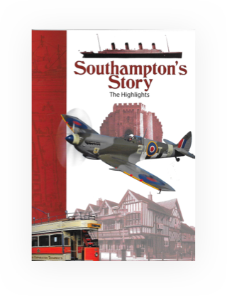 A4 booklet highlights with text and photos from the Old parts of Southampton.